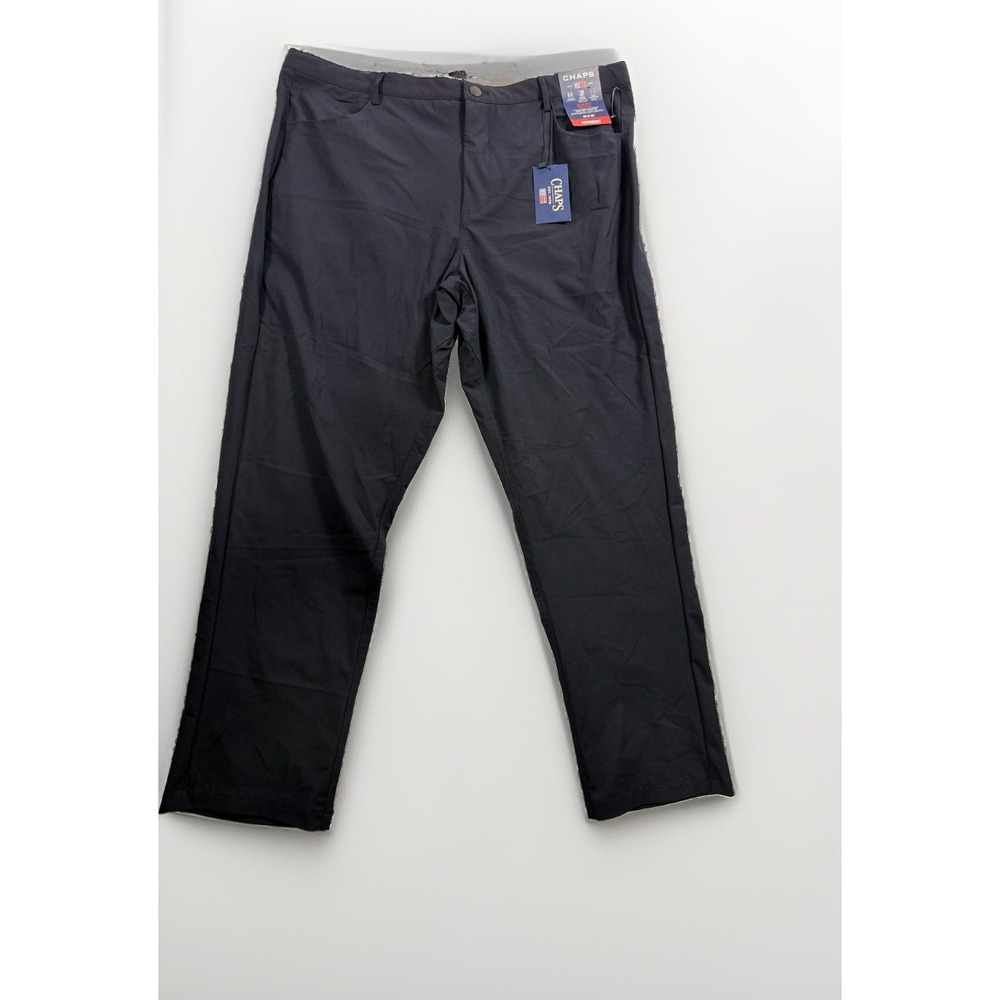 Chaps Everyday Performance Pant Mens 40X30 Navy Slim Fit Straight Leg Golf NWT